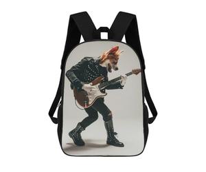 sinyumoney Sacs De Voyage Imprimés En 3D 17inch Dingo Guitar Sac À Dos Scolaire Pour Enfants, Sac À Dos Décontracté Pour La Journée, Sac À Dos Tendance Pour Filles Et Femmes