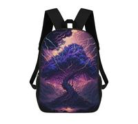 sinyumoney Sacs De Voyage Imprimés En 3D 17inch Enchanted Thunderstorm Tree Sac À Dos Scolaire Pour Enfants, Sac À Dos Décontracté Pour La Journée, Sac À Dos Tendance Pour Filles Et Femmes