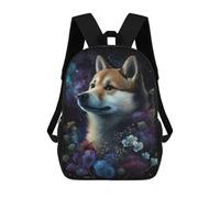 sinyumoney Sacs De Voyage Imprimés En 3D 17inch Galactic Canine Dream Sac À Dos Scolaire Pour Enfants, Sac À Dos Décontracté Pour La Journée, Sac À Dos Tendance Pour Filles Et Femmes