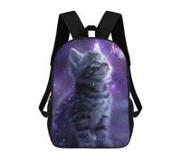 sinyumoney Sacs De Voyage Imprimés En 3D 17inch Magical Butterfly Adventure Sac À Dos Scolaire Pour Enfants, Sac À Dos Décontracté Pour La Journée, Sac À Dos Tendance Pour Filles Et Femmes