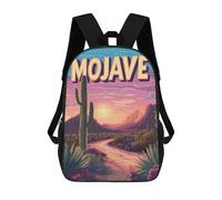 sinyumoney Sacs De Voyage Imprimés En 3D 17inch Mojave Desert Landscape Art Sac À Dos Scolaire Pour Enfants, Sac À Dos Décontracté Pour La Journée, Sac À Dos Tendance Pour Filles Et Femmes