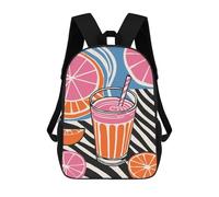 sinyumoney Sacs De Voyage Imprimés En 3D 17inch Pop Art Kitchen Design Sac À Dos Scolaire Pour Enfants, Sac À Dos Décontracté Pour La Journée, Sac À Dos Tendance Pour Filles Et Femmes