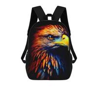sinyumoney Sacs D'école Imprimés En 3D Pour Enfants 17inch Amazing Owl Colorful Sac À Dos De Voyage Léger Sac À Livres Pour Enfants Garçons Et Filles