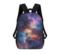 sinyumoney Sacs D'école Imprimés En 3D Pour Enfants 17inch Cosmic Nebula Wallpaper-1 Sac À Dos De Voyage Léger Sac À Livres Pour Enfants Garçons Et Filles