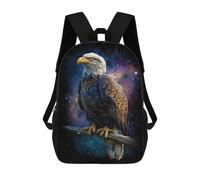 sinyumoney Sacs D'école Imprimés En 3D Pour Enfants 17inch Eagle Art Print Poster Sac À Dos De Voyage Léger Sac À Livres Pour Enfants Garçons Et Filles