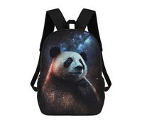 sinyumoney Sacs D'école Imprimés En 3D Pour Enfants 17inch Galactic Panda Art Print-1 Sac À Dos De Voyage Léger Sac À Livres Pour Enfants Garçons Et Filles