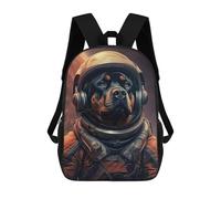 sinyumoney Sacs D'école Imprimés En 3D Pour Enfants 17inch Rottweiler Mars Sac À Dos De Voyage Léger Sac À Livres Pour Enfants Garçons Et Filles