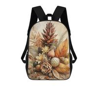 sinyumoney Sacs D'école Pour Enfants Imprimés En 3D Autumnal Still Life with Pine Cones Sac À Dos De Voyage Léger, Sac À Livres, Sac D'école Pour Enfants Garçons Et Filles 17inch