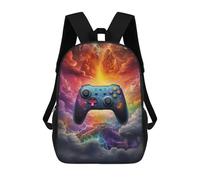 sinyumoney Sacs D'école Pour Enfants Imprimés En 3D Cloudy Gaming Odyssey Sac À Dos De Voyage Léger, Sac À Livres, Sac D'école Pour Enfants Garçons Et Filles 17inch