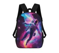 sinyumoney Sacs D'école Pour Enfants Imprimés En 3D Cosmic Astronaut Journey-1 Sac À Dos De Voyage Léger, Sac À Livres, Sac D'école Pour Enfants Garçons Et Filles 17inch