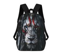 sinyumoney Sacs D'école Pour Enfants Imprimés En 3D Fantasy Tiger Mask Artwork Sac À Dos De Voyage Léger, Sac À Livres, Sac D'école Pour Enfants Garçons Et Filles 17inch