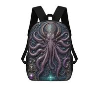 sinyumoney Sacs D'école Pour Enfants Imprimés En 3D King Mythological Cthulhu Sac À Dos De Voyage Léger, Sac À Livres, Sac D'école Pour Enfants Garçons Et Filles 17inch