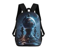 sinyumoney Sacs D'école Pour Enfants Imprimés En 3D Magical Chessboard Realm Sac À Dos De Voyage Léger, Sac À Livres, Sac D'école Pour Enfants Garçons Et Filles 17inch