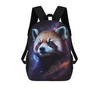 sinyumoney Sacs D'école Pour Enfants Imprimés En 3D Red Panda in Space Sac À Dos De Voyage Léger, Sac À Livres, Sac D'école Pour Enfants Garçons Et Filles 17inch