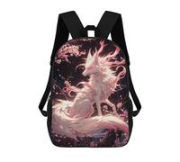 sinyumoney Sakura Kitsune Fox Sac À Dos Imprimé En 3D Pour Enfants, Sac À Dos Scolaire, Sac À Dos De Voyage Pour Enfants, Sac À Livres Grande Capacité, Sac À Dos Pour Enfants 17inch