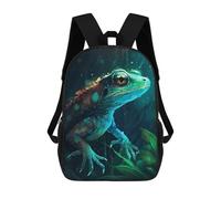 sinyumoney Salamander Pretty Sac À Dos Scolaire Imprimé En 3D, Sac À Dos Décontracté Pour Enfants, Sac D'école Imprimé En 3D Pour Garçons, Primaire Et Collège 17inch
