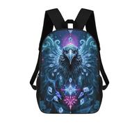sinyumoney Sapphire Raven Stonimal Sacs À Dos Pour Enfants, Sac D'école Imprimé En 3D, Cartable Pour Enfants, Sac De Voyage, Sac À Dos Garçon Fille, Sac D'école Pour Enfants 17inch