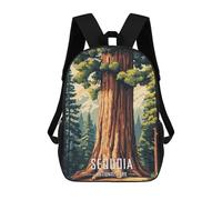 sinyumoney Sequoia National Park Sac À Dos Scolaire Imprimé En 3D, Sac À Dos Décontracté Pour Enfants, Sac D'école Imprimé En 3D Pour Garçons, Primaire Et Collège 17inch