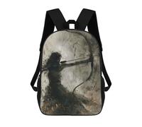 sinyumoney Shadow Archers Focus Sac À Dos Scolaire Imprimé En 3D Pour Enfants, Sac À Dos Garçon/fille, Sac De Voyage Pour Enfants 17inch
