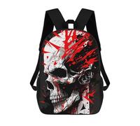 sinyumoney Skull Head 6 Sacs À Dos Pour Enfants, Cartables, Sacs À Dos Scolaires Imprimés En 3D, Sacs À Dos De Voyage Tendance Pour Enfants (primaire, Collège) 17inch