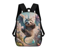 sinyumoney Sloth Pup Dragon Unicorn Hybrid Sacs À Dos Pour Enfants, Sac À Dos Scolaire, Sac À Dos Imprimé En 3D Pour Enfants, Sac À Dos De Voyage, Sac À Livres, Sac D'école Pour Enfants 17inch
