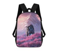 sinyumoney Snowy Mountain Tiger Majesty Sac À Dos, Cartable Imprimé En 3D, Sac À Goûter, Sac À Dos De Voyage, Sac À Dos Entre Amis, Sac À Dos Scolaire Pour Filles Et Garçons 17inch