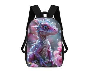 sinyumoney Soft Pink Baby Dragon Sac À Dos Pour Enfants, Impression 3D, Sac D'école Pour Garçons Et Filles, Sac À Dos Tendance Et Décontracté Pour Écoliers 17inch