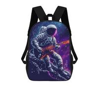 sinyumoney Space Astronaut Guitar Sac À Dos Enfant Imprimé En 3D, Sac D'école Pour Garçons, Sac À Dos Cool Et Décontracté, Sac À Dos Amusant Pour Enfants Et Adolescents 17inch