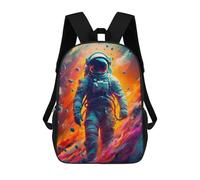 sinyumoney Space Astronaut Meteorite Sac À Dos Scolaire Pour Adolescents, Imprimé En 3D, Ajustable, À Poches Tendance, Pour Enfants, Garçons, Filles, Étudiants Et Adolescents 17inch