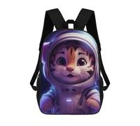 sinyumoney Space Baby Tiger Sac À Dos Scolaire, Sac À Dos Pour Garçons Et Adolescents, Cadeau, Sac À Dos Imprimé En 3D, Sac À Dos Scolaire, Sac À Livres 17inch
