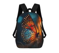 sinyumoney Space Butterfly Sac À Dos Scolaire Pour Filles Et Garçons, Avec Poche, Sac À Dos Tendance Pour Enfants 17inch