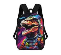 sinyumoney Space Dinosaur Adventure -13 Sac À Dos Imperméable Pour Ordinateur Portable, Idéal Pour Les Voyages, Les Adolescents, Les Femmes Et Les Hommes 17inch