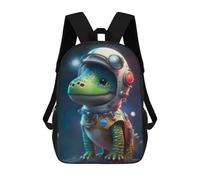sinyumoney Space Dinosaur Adventure Toy Sac À Dos Scolaire Pour Enfants, Imprimé En 3D, Sac À Dos Tendance Pour Garçons, Élèves Du Primaire Et Du Collège 17inch