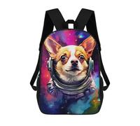 sinyumoney Space Dog Adventure-64 Sacs À Dos Pour Enfants 17inch Sac À Dos Scolaire, Sac D'école Imprimé En 3D Pour Garçons, Élèves Du Primaire Et Du Collège
