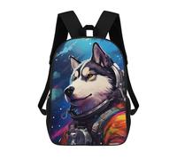 sinyumoney Space Dog Explorer-156 Sacs À Dos Décontractés Pour Enfants, Sacs D'école Pour Adolescents, Filles Et Garçons, Sacs À Dos Pour Livres 17inch