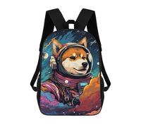 sinyumoney Space Dog Explorer-180 Sac À Dos Enfant, Sac À Dos Anime, Grand Sac À Dos Enfant, Sac À Dos Imprimé En 3D Pour Enfants, Cartable, Cartable Pour Garçons Et Filles 17inch