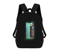 sinyumoney Space Doorway Cosmic Exploration Sac À Dos Scolaire Pour Enfants, Sac À Dos De Voyage Décontracté, Grand Sac À Dos Pour Garçons Et Filles 17inch