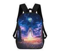 sinyumoney Space Exploration Dreamscape -1 Sac À Dos Scolaire Imprimé En 3D Pour Garçons Et Filles, Sac À Dos Pour Enfants, Sac De Voyage 17inch