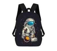 sinyumoney Space Explorer Art Print -1 Sac À Dos Scolaire Pour Enfants, Sac À Dos De Voyage Décontracté, Grand Sac À Dos Pour Garçons Et Filles 17inch