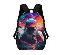 sinyumoney Space Explorer Art Print -2 Sac À Dos Imprimé Pour Enfants, Sac D'école, Sac De Voyage Pour Adultes Et Enfants 17inch