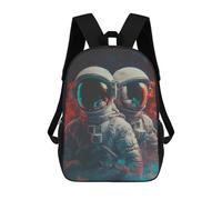 sinyumoney Space Explorers Astronauts in Action Sacs À Dos 17 Pouces Pour Enfants, Sacs D'école Imprimés En 3D Pour Élèves Du Primaire Et Du Collège, Garçons Et Filles