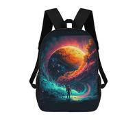 sinyumoney Space Explorer's Journey -1 Sacs À Dos Pour Enfants, Sac À Dos Scolaire Imprimé En 3D Pour Enfants, Sac À Dos De Voyage, Sac À Livres Pour Enfants 17inch Sac D'école