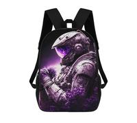 sinyumoney Space Explorer's Serenity Sac À Dos Scolaire Imprimé En 3D, Sac À Dos Tendance Pour Enfants, Sac À Dos Pour Garçons, Élèves Du Collège 17inch