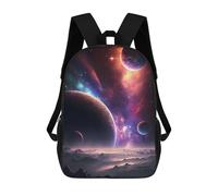 sinyumoney Space Fantasy Landscape Sacs À Dos Imprimés En 3D Pour Enfants, Sacs D'école Tendance Pour Garçons, Sacs De Voyage, Sacs Scolaires Pour Élèves Du Primaire 17inch