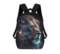 sinyumoney Space Lion Sacs À Dos Imprimés En 3D Pour Enfants, Sacs D'école Tendance Pour Garçons, Sacs De Voyage, Sacs Scolaires Pour Élèves Du Primaire 17inch