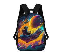 sinyumoney Space Odyssey Astronaut's Journey -2 Sac À Dos Enfant, Sac À Dos Anime, Grand Sac À Dos Enfant, Sac À Dos Imprimé En 3D Pour Enfants, Cartable, Cartable Pour Garçons Et Filles 17inch