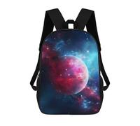 sinyumoney Space Planet Art Sacs À Dos Scolaires Pour Enfants, Sac D'école Imprimé En 3D Pour Garçons, Élèves Du Primaire Et Du Collège 17inch