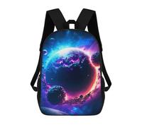 sinyumoney Space Planet Galaxy Sac À Dos Enfant Tendance Et Amusant, Sac À Dos Pour Garçons Et Adolescents, Sac D'école Imprimé En 3D Pour Garçons 17inch