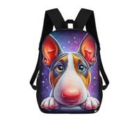 sinyumoney Space Pup Cosmic Cute Dog Art Sacs À Dos Tendance Imprimés En 3D 17inch Sac D'école Décontracté Pour Enfants, Garçons, Élèves Du Primaire Et Du Collège