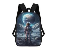 sinyumoney Space Scene Sac À Dos Enfant, Cartable Pour Garçons Et Adolescents, Sac À Dos De Voyage, Sac À Dos Scolaire, Sac À Livres 17inch